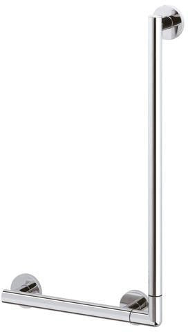 KEUCO PLAN CARE Winkelgriff 90° verchromt, 465/765 mm, Belastbarkeit 115 kg, Wandmontage
