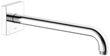 KEUCO Brausearm Edition 300, Wandanschluss, 300 mm, verchromt – Eckige Form, Metall