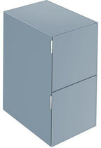 mit 2 Auszügen 32542, 400 x 700 x 490 Glas blue satin sat.