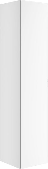 KEUCO Edition 11 Art Hochschrank mit Steckdose, 1-türig, links, 400 x 1800 x 360 mm, blue satin/Glas blue satin