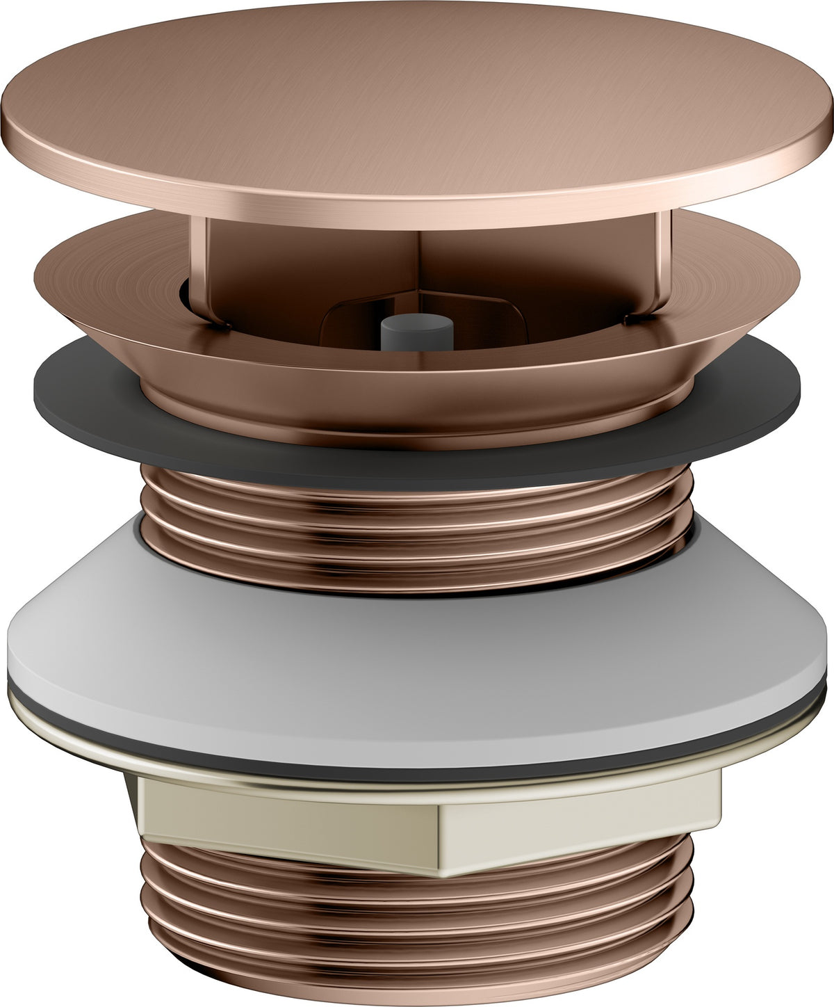 KEUCO Schaftventil G 1 1/4 mit Haube, verchromt – Armaturenzubehör 59904