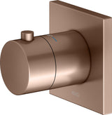 KEUCO IXMO Thermostatarmatur Unterputz rund verchromt – mit Sicherheitssperre bei 38 °C