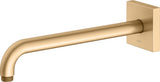 KEUCO Brausearm Edition 300, Wandanschluss, 300 mm, verchromt – Eckige Form, Metall