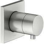 Comf.59548, eckig, Edelstahl-finish