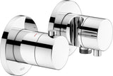 KEUCO Plan blue Thermostatarmatur Set Unterputz 2-Wege aluminium-finish