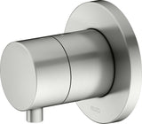 KEUCO IXMO Comfort 2-Wege Umstellventil Unterputz DN15 – Messing gebürstet, rund