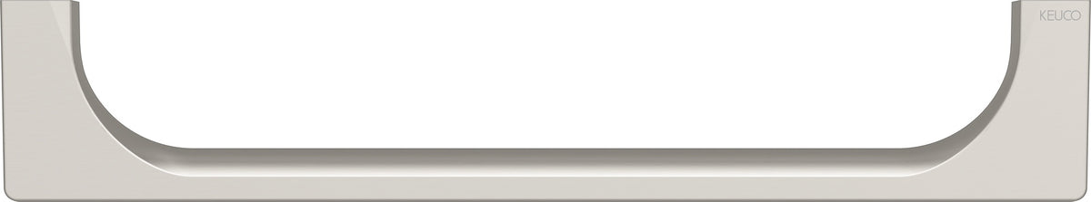 KEUCO Haltegriff Edition 11 300 mm Nickel gebürstet – Wandmontage, eckiges Design