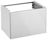 KEUCO Royal Reflex Waschtischunterbau 646 mm, 1 Auszug, anthrazit/anthrazit