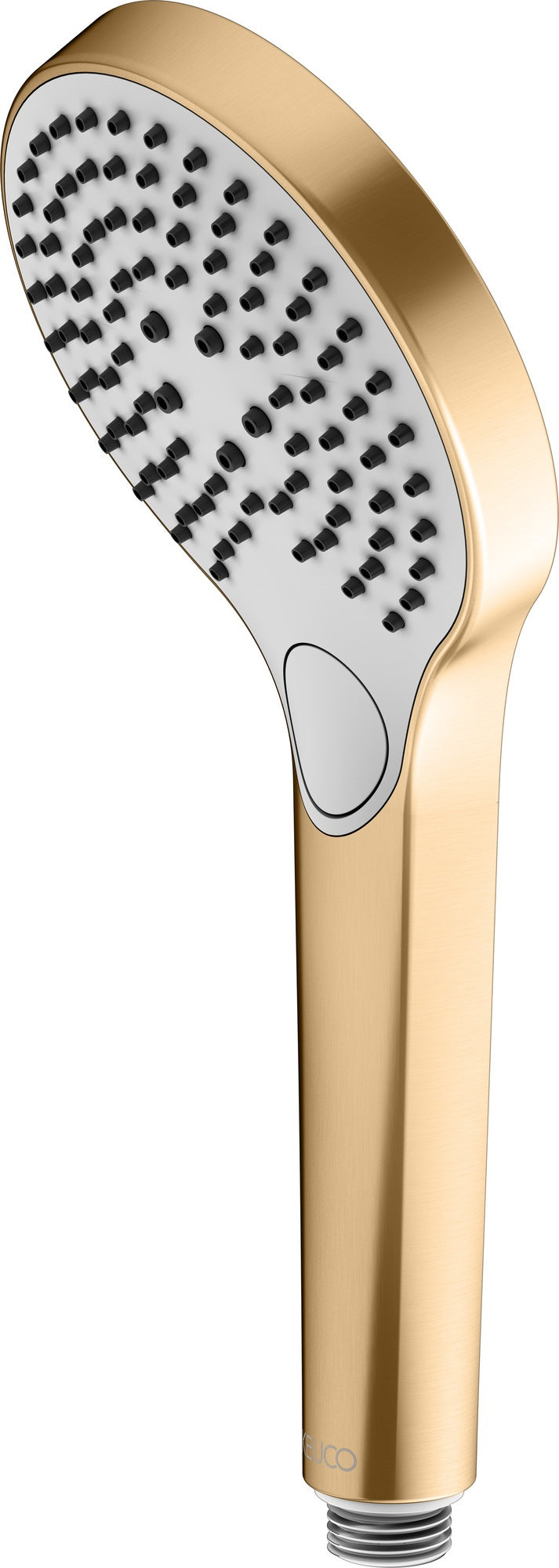 KEUCO IXMO_solo Handbrause 59580 verchromt – 1 Strahl, Eco Air, 100 mm