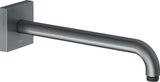 KEUCO Brausearm Edition 300, Wandanschluss, 300 mm, verchromt – Eckige Form, Metall