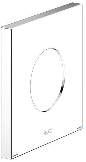 KEUCO IXMO Wandrosette EHM, rund, 105 mm, verchromt – Messing-Armaturenrosette