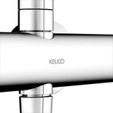 KEUCO Plan blue Thermostat-Brausemischer Aufputz Aluminium-finish 53926