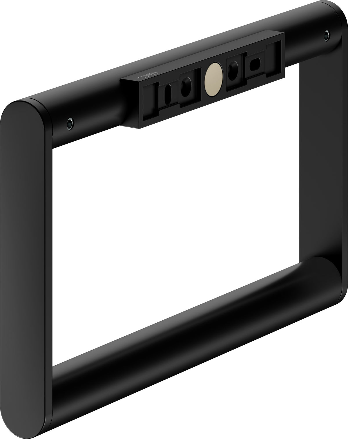 KEUCO Handtuchring Plan 14921 verchromt – Wandmontage, geschlossen, 226 mm