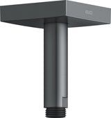 KEUCO Brausearm Edition 300 Deckenanschluss 100 mm verchromt – Eckige Form für moderne Duschen