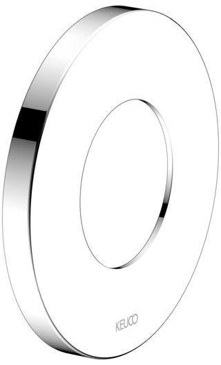 KEUCO IXMO Wandrosette 59556, rund, 105 mm, verchromt – für Ab- und Umstellventile