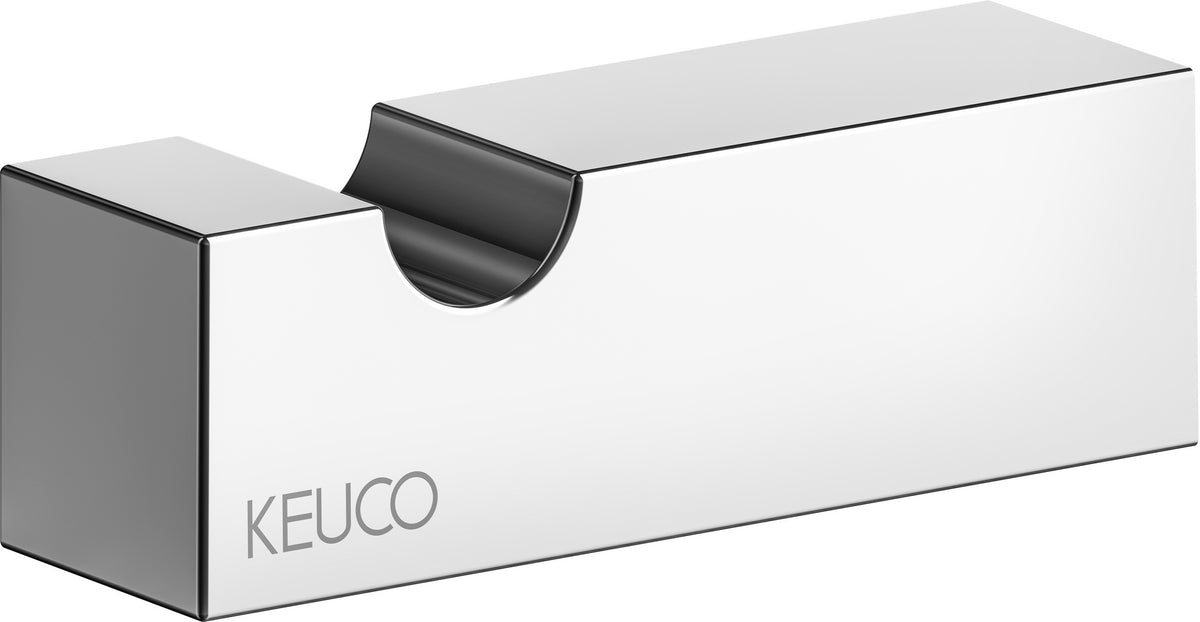 KEUCO Edition 90 Square Handtuchhaken E90, eckig, verchromt, Wandmontage, 64 mm Ausladung