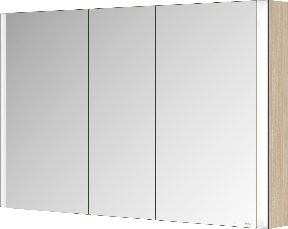 KEUCO SOMARIS Spiegelschrank 1200 mm verspiegelt – Wandvorbau mit 710 mm Höhe