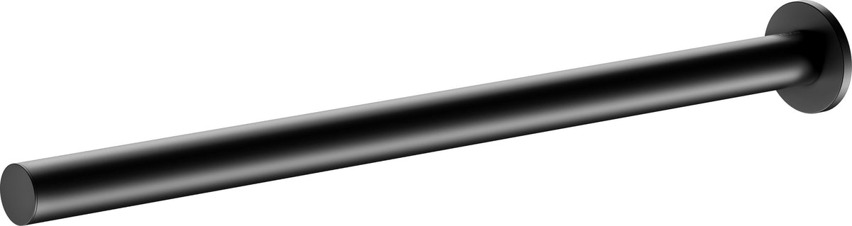 KEUCO REVA Handtuchhalter 450 mm schwarz matt – 1-armig, starr, Wandmontage