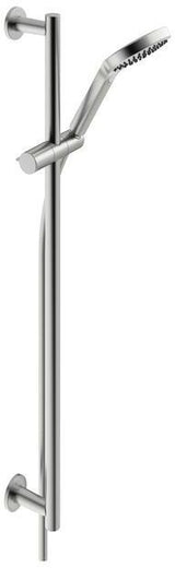 KEUCO IXMO ES-fin Brause-Set – Brausestange 855 mm, Handbrause mit 3 Strahlarten, edelstahl-finish