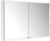 KEUCO Royal Modular 2.0 Spiegelschrank, beleuchtet, 600 x 700 x 120 mm, silber-eloxiert