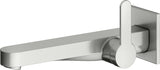 KEUCO IXMO Einhebel-Waschtischmischer Unterputz Wandmontage 187 mm Messing gebürstet