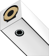 KEUCO Handtuchhaken Edition 11 11114 – Verchromter Einfachhaken, 47 mm, Wandmontage