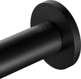 KEUCO REVA Handtuchhalter 340 mm schwarz matt – 1-armig, starr, zur Wandmontage