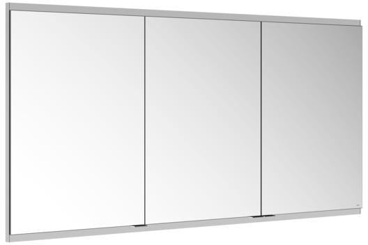 KEUCO Royal Modular 2.0 Spiegelschrank 900 mm, unbeleuchtet, Wandeinbau, 3 Türen, silber-eloxiert