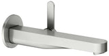 KEUCO IXMO Einhebel-Waschtischmischer Unterputz Wandmontage 187 mm Messing gebürstet