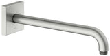 KEUCO Brausearm Edition 300, Wandanschluss, 300 mm, verchromt – Eckige Form, Metall