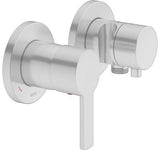 KEUCO Plan Blue Unterputz Einhebelmischer Aluminium-Finish – Fertigmontageset