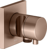 KEUCO IXMO Comfort Absperrventil Unterputz DN15 rund Messing gebürstet 59541