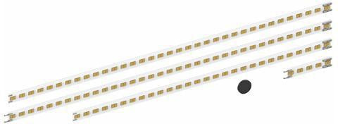 KEUCO LED-Frontbeleuchtung Lumos Ersatzteil SPS 90105 2700-6500K für 143x7
