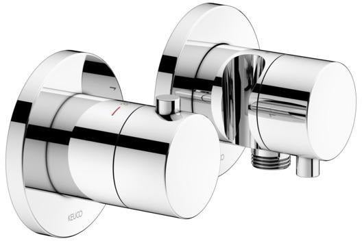 KEUCO Plan blue Thermostatarmatur Set Unterputz 2-Wege aluminium-finish