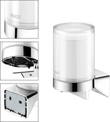 KEUCO Aveno Lotionspender verchromt mit Halter und Pumpe – Wandmontage
