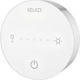 KEUCO iLook_move Kosmetikspiegel eckig 200 mm beleuchtet mit Wippschalter verchromt