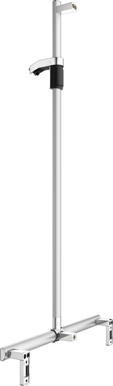KEUCO Duschhandlauf AXESS 35014, silber-eloxiert, 1000/1301 mm, mit Brausestange