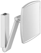 Netzteil im Wandarm, dreidimensional verstellbarer Schwenkar / aluminium-finish / keine Angabe