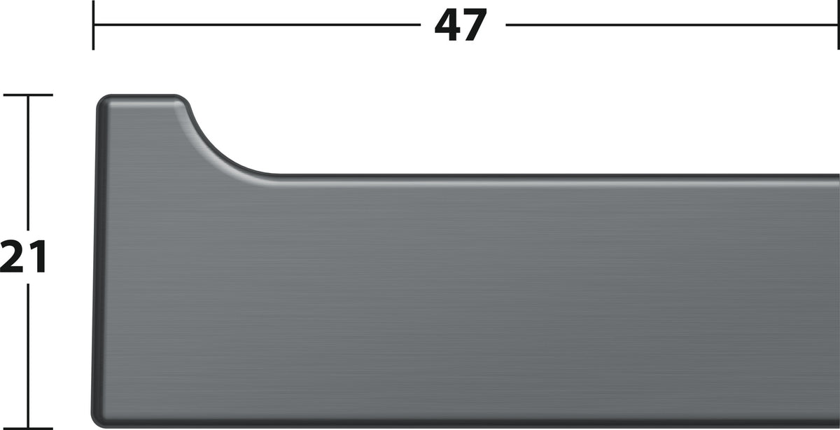 KEUCO Handtuchhaken Edition 11 11114 – Verchromter Einfachhaken, 47 mm, Wandmontage