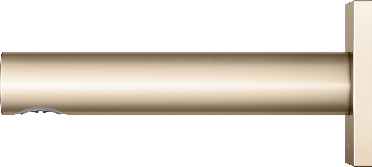 KEUCO IXMO Wanneneinlauf eckig 180 mm Bronze gebürstet – Unterputz-Auslauf für DN15