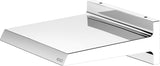 KEUCO Schwallbrause meTime_spa 59982 – Wandanschluss, verchromt, Messing, 169 mm Ausladung