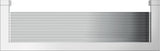 KEUCO Duschablage Edition 90 Square mit Glasabzieher, verchromt/Aluminium, 360 mm