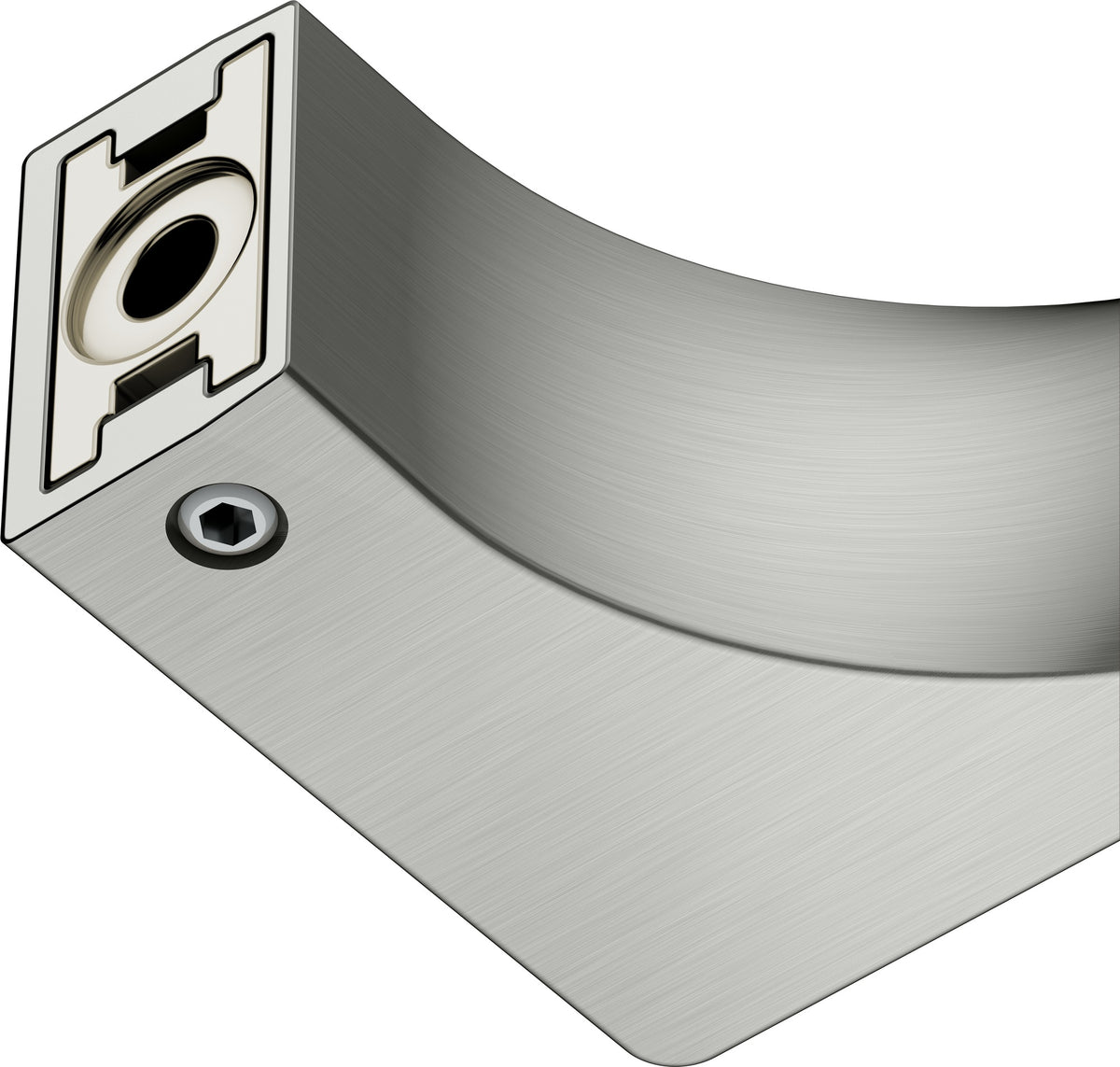 KEUCO Edition 11 Haltegriff 300 mm verchromt – Wandmontage, eckiges Design