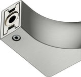 KEUCO Edition 11 Haltegriff 300 mm verchromt – Wandmontage, eckiges Design