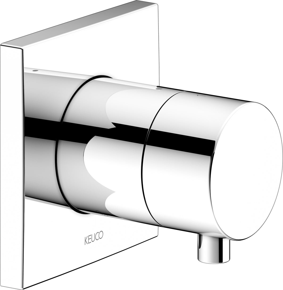 KEUCO IXMO Comfort 2-Wege Umstellventil eckig verchromt – Unterputz DN15
