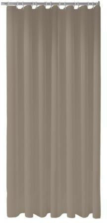 KEUCO Duschvorhang Plan uni 1800 x 1400 mm weiß, 8 Ösen, antibakteriell und waschbar