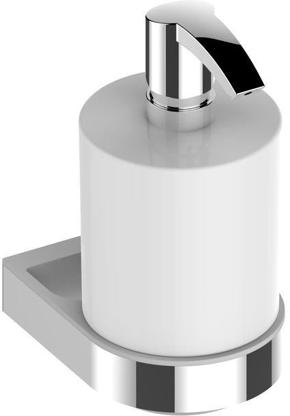 KEUCO SMART.2 Lotionspender für Flüssigseife, 200 ml, verchromt/weiß matt