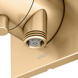 KEUCO IXMO Comfort 2-Wege Umstellventil Unterputz DN15 – Messing gebürstet, rund