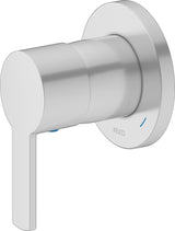 KEUCO Plan Blue Unterputz Einhebelmischer Aluminium-Finish – Fertigmontageset