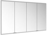 KEUCO Royal Modular 2.0 Spiegelschrank, unbeleuchtet, Wandeinbau, 1700 x 700 x 120 mm, silber-eloxiert